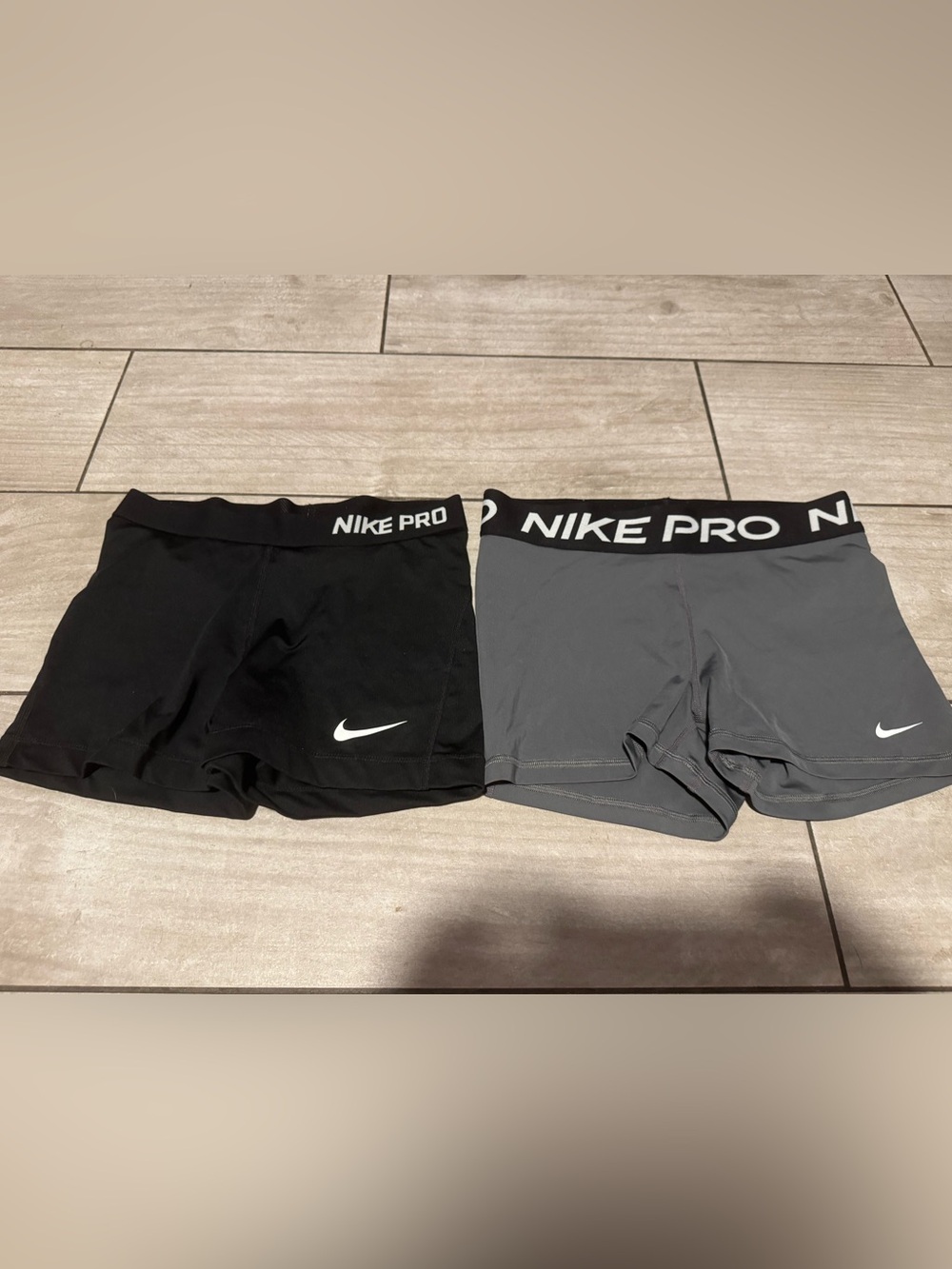 Lot of 2 Nike Pro Women’s Compression Shorts M